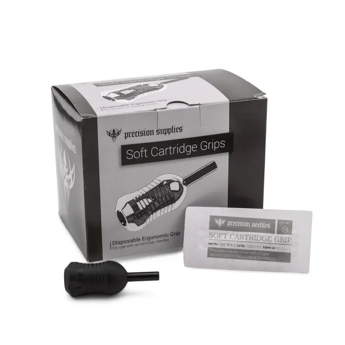 Precision Contoured Soft Cartridge Grips Box of 20 Disposable 125 Grips Precision Male Sex Toys Precision Contoured Soft Cartridge Grips Box of 20 Disposable 125 Grips Precision Male Sex Toys