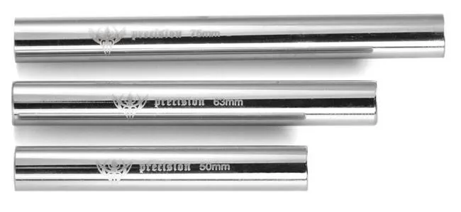 Precision Dildos Stainless Steel Tattoo TubeBack Stem 63mm 25 Tattoo Supplies