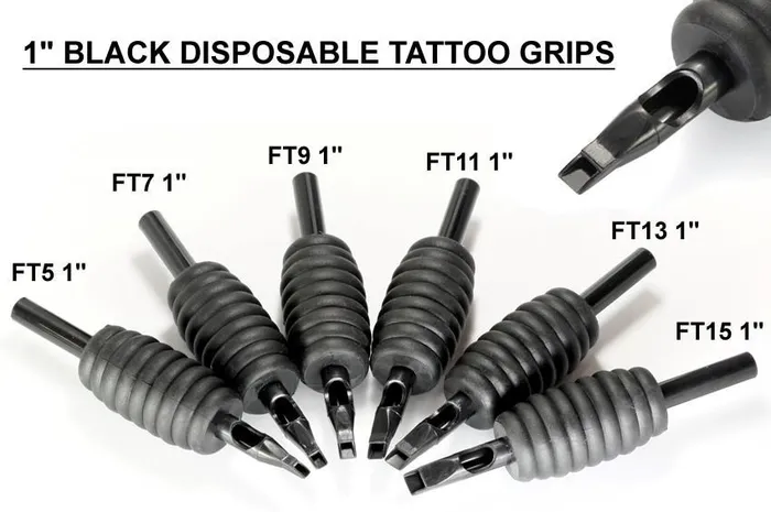 Precision Male Sex Toys Classic Tube Grip Sets 1 Black Disposable Grip Box of 25