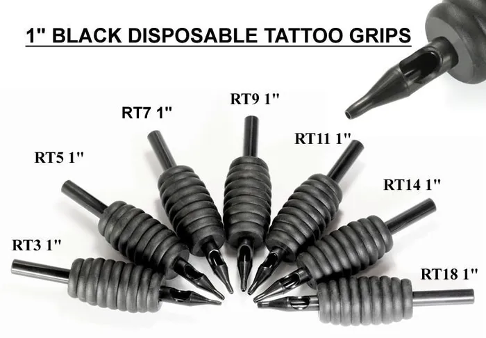 Precision Male Sex Toys Classic Tube Grip Sets 1 Black Disposable Grip Box of 25