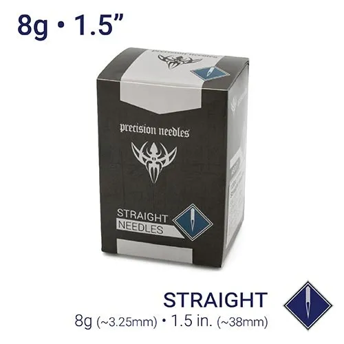 Precision Needles Female Sex Toys 8g Sterilized 15 Body Piercing Needles Box of 50 Precision Needles Female Sex Toys 8g Sterilized 15 Body Piercing Needles Box of 50