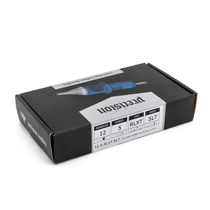 Precision Needles Precision Cartridge Tattoo Needles Box of 20 Anal