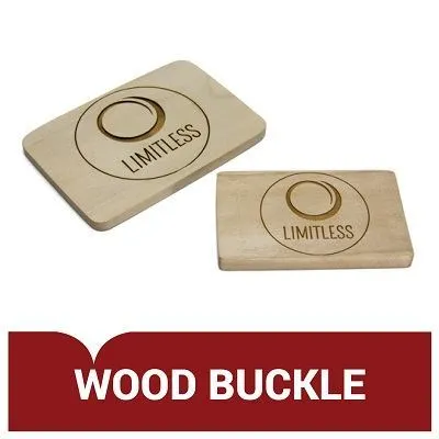 Print Shop Male Sex Toys Large Wooden Belt Buckle Choose From 6 Wood Types