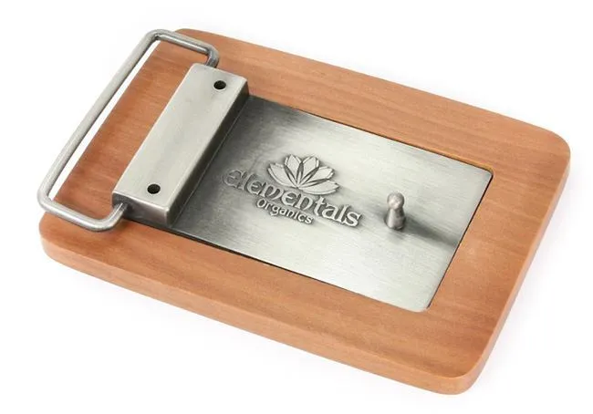 Print Shop Male Sex Toys Large Wooden Belt Buckle Choose From 6 Wood Types