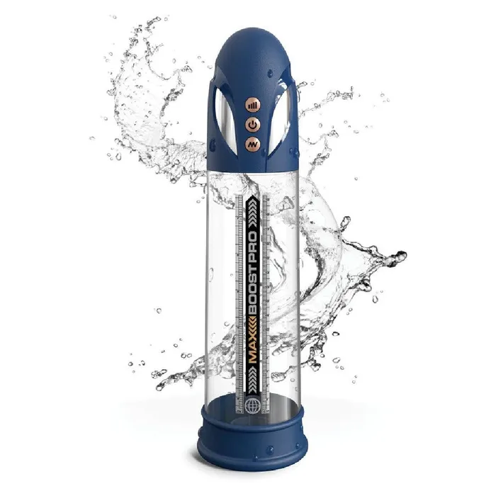 Pump Worx Max Boost Pro Flow Automatic Waterproof Penis Pump Pipedream Products Male Sex Toys