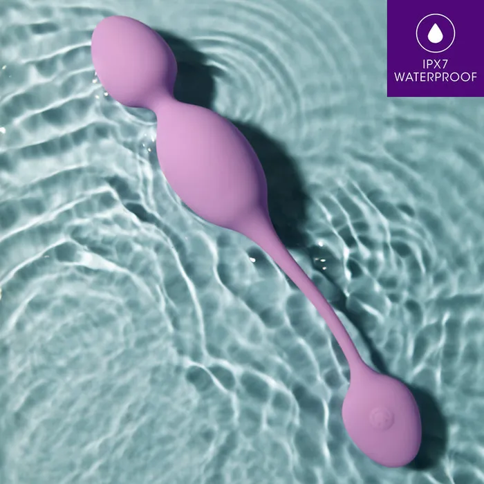 Raine Vibrating Kegel Ball with Remote Control Blush Female Sex Toys