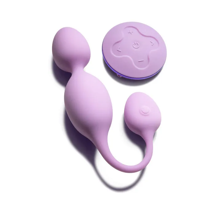 Raine Vibrating Kegel Ball with Remote Control Blush Female Sex Toys