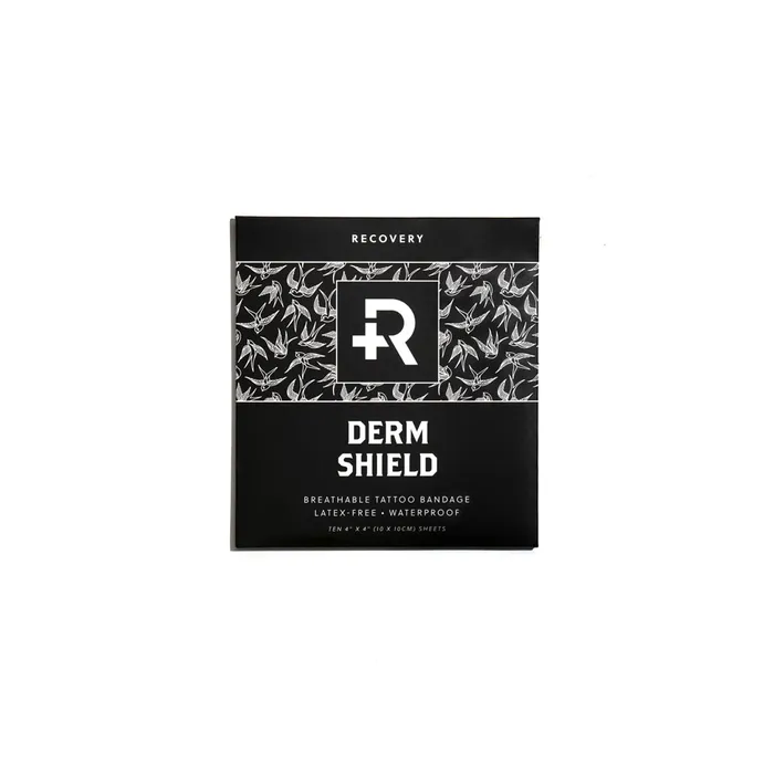 Recovery Male Sex Toys Recovery Derm Shield 4 x 4 Sheets Pack of 10