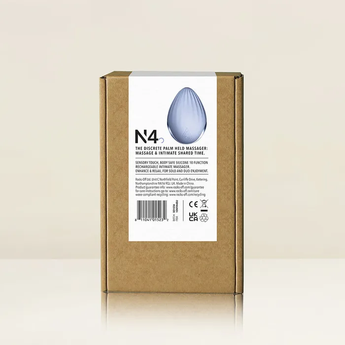 Rocks Off Niya N4 Palm Held Powerful Textured Egg Vibrator Female Sex Toys