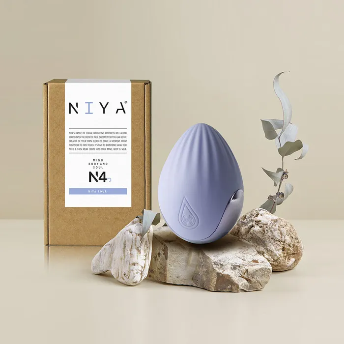 Rocks Off Niya N4 Palm Held Powerful Textured Egg Vibrator Female Sex Toys