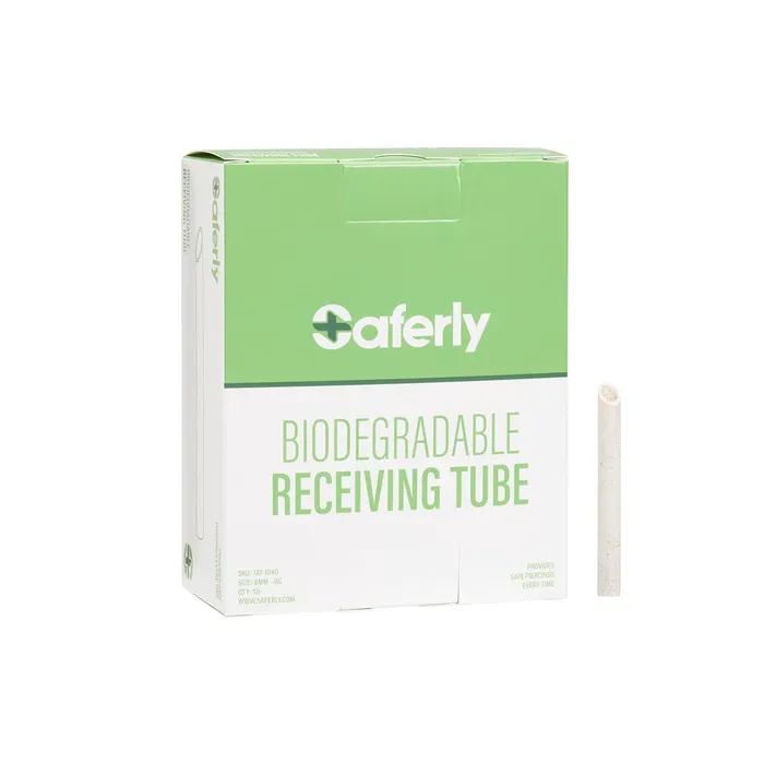 Saferly Biodegradable Receiving Tubes Box of 50 Pick Size Saferly Male Sex Toys Saferly Biodegradable Receiving Tubes Box of 50 Pick Size Saferly Male Sex Toys