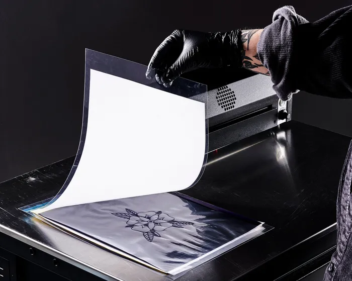 Saferly Clear Tattoo Stencil Insert 812 x 11 200 Sheets Saferly Dildos