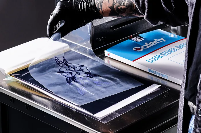 Saferly Clear Tattoo Stencil Insert 812 x 11 200 Sheets Saferly Dildos