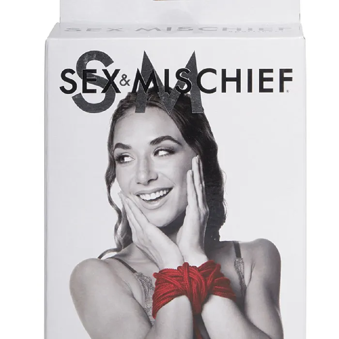 Sex Mischief Amor Heart Red Rope Sportsheets Anal