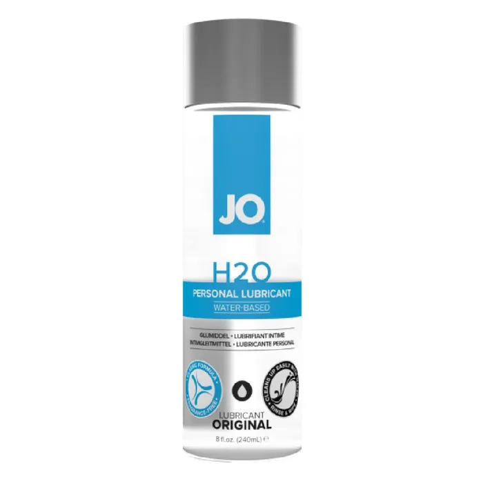 Sexual Health Wellbeing System Jo Jo H2O Original Water Based Lubricant Various Sizes