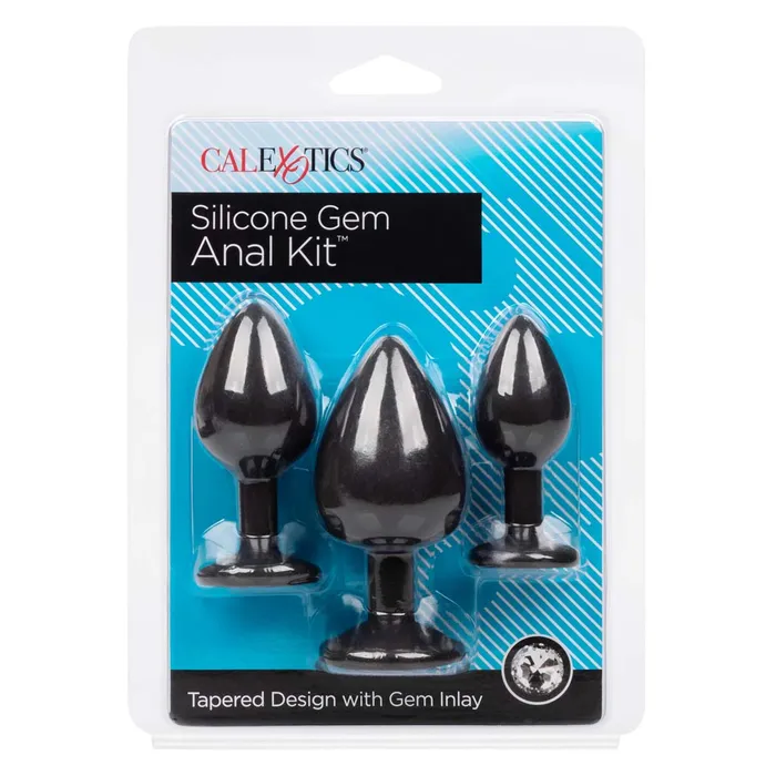 Silicone Gem Anal Sex Trainer Kit by Cal Exotics California Exotics Anal
