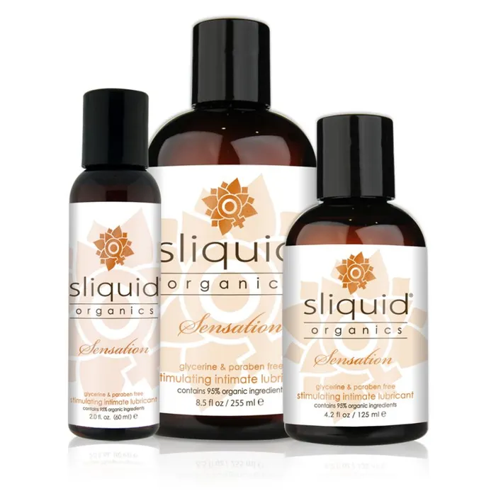 Sliquid Lubricants Sliquid Organics Sensations Stimulating Lubricant