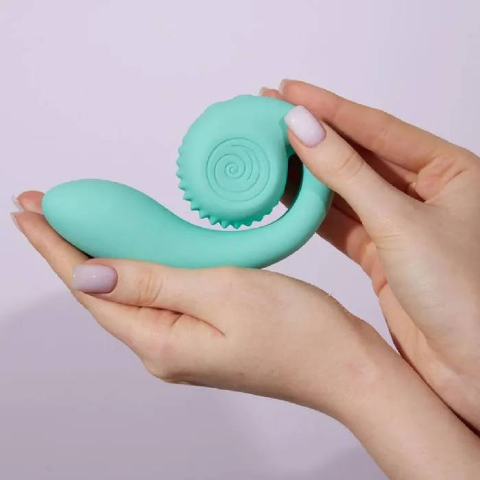 Snail Gizi Compact Ultra Powerful 2 Motor Dual Stimulating Vibrator Blue Snail Vibe Vibrators Snail Gizi Compact Ultra Powerful 2 Motor Dual Stimulating Vibrator Blue Snail Vibe Vibrators