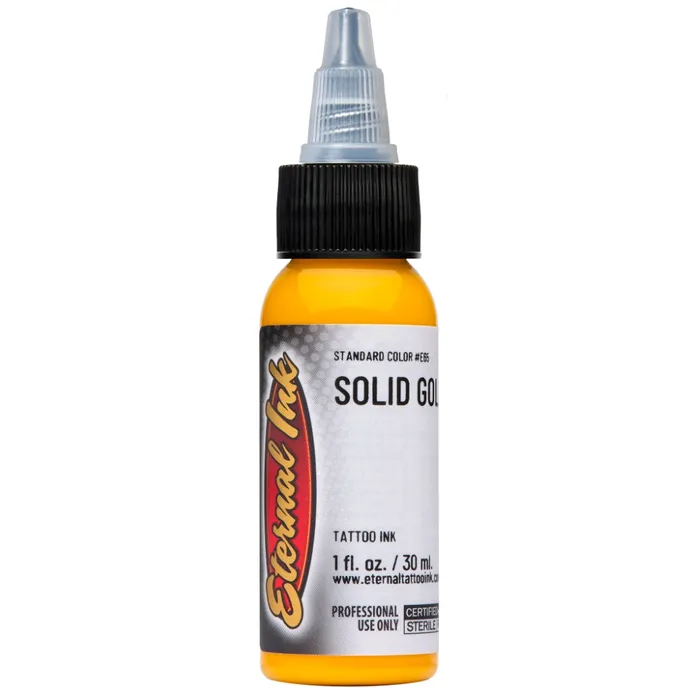 Solid Gold Eternal Tattoo Ink Pick Your Size Eternal Vibrators