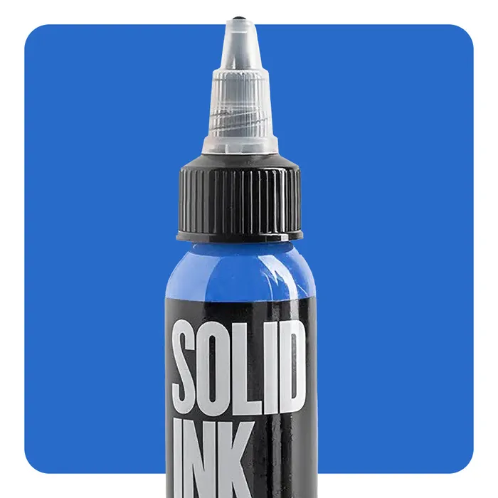 Solid Ink Vibrators Nice Blue Solid Ink Pick Size