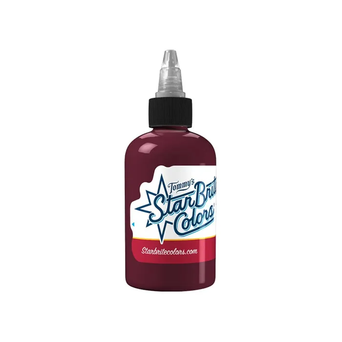 StarBrite Colors Tattoo Ink by Tommys Supplies Deep Maroon Pick Your Size StarBrite Tommys Male Sex Toys