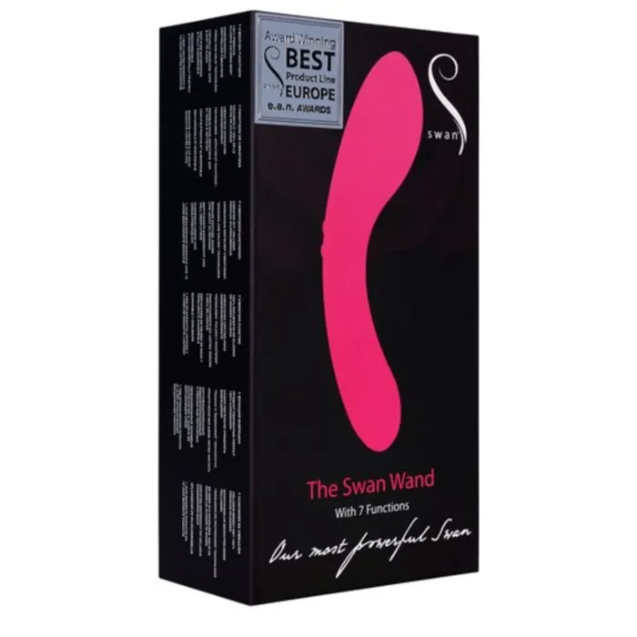 Swan Wand Powerful Rumbly Double Ended 2 Motor Vibrator BMS Enterprises Female Sex Toys
