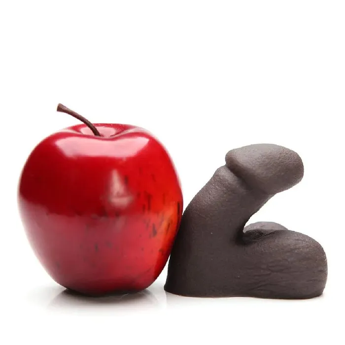 Tantus Female Sex Toys Tantus On The Go Soft Silicone Packer Chocolate