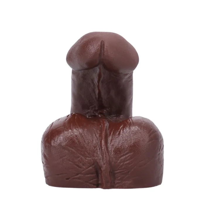 Tantus Female Sex Toys Tantus On The Go Soft Silicone Packer Chocolate