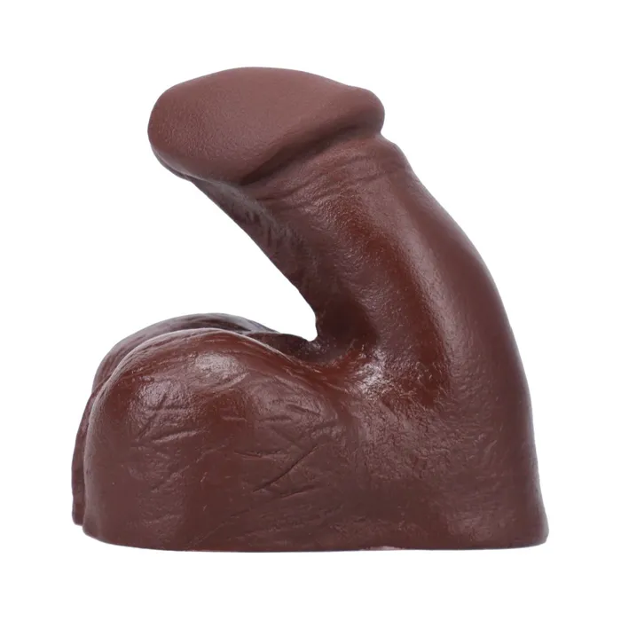 Tantus Female Sex Toys Tantus On The Go Soft Silicone Packer Chocolate