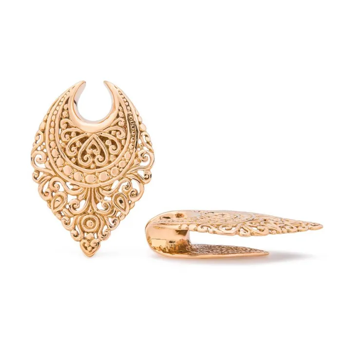 Teardrop Filigree Brass Saddle Hanger Price Per 2 Elementals Organics Vibrators