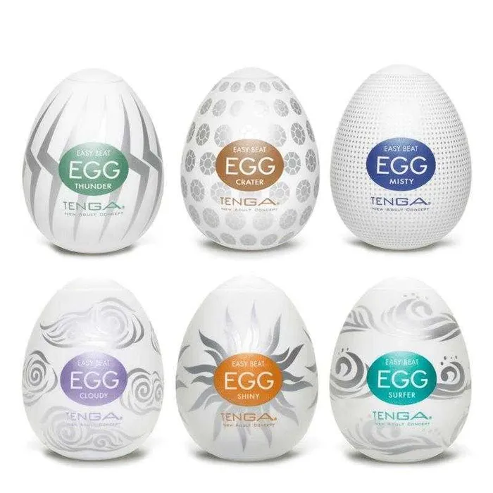 Tenga Co Ltd Male Sex Toys TENGA Hard Boiled Egg Variety 6Pack