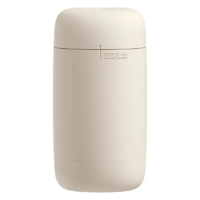 Tenga Puffy Discreet Ultra Soft Wavy Masturbator Latte Brown Tenga Male Sex Toys