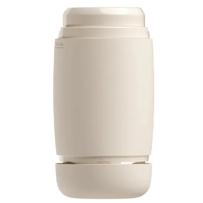 Tenga Puffy Discreet Ultra Soft Wavy Masturbator Latte Brown Tenga Male Sex Toys