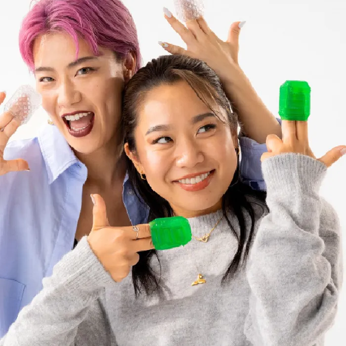 Tenga Uni Variety Pack Textured Finger Sleeves for Stroking and Clit Massage Tenga Enhancers