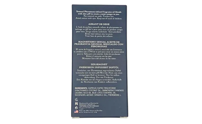 The Kama Sutra Company SEX MAGNET Blue Lotus Pheromone RollOn Fragrance Oil 10ML Couples