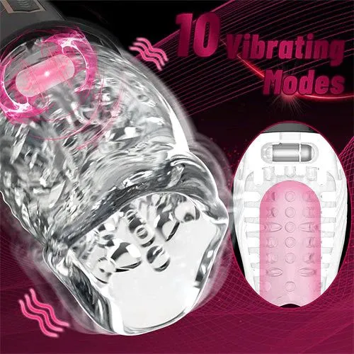 The Male Rose Powerful Rotating Masturbator Male Rose Male Sex Toys