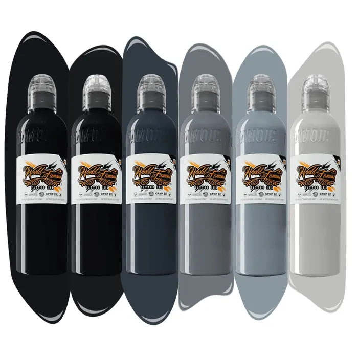 Thomas Carli Jarlier Noire Ink Set World Famous Tattoo Ink Pick Size World Famous Male Sex Toys