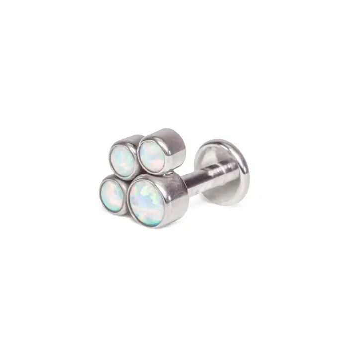 Tilum 14g12g Internally Threaded Opal Paw Print Cluster Top Price Per 1 Tilum Vibrators