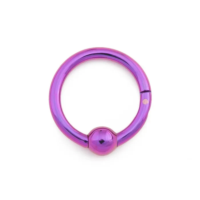 Tilum 14g Titanium Captive Bead Hinged Clicker Ring Price Per 1 Tilum Male Sex Toys