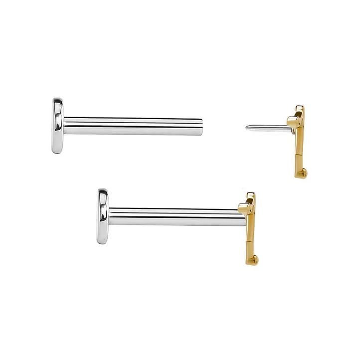 Tilum 14kt Yellow Gold Serotonin Molecule Threadless Top Price Per 1 Tilum Vibrators