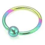 Tilum 18g Titanium Captive Bead Ring Tilum Male Sex Toys