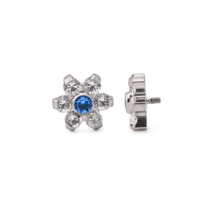 Tilum Male Sex Toys Tilum 18g16g Internally Threaded Titanium Jewel Flower Top with Jewel Center Choose Jewel Color Price Per 1 Tilum Male Sex Toys Tilum 18g16g Internally Threaded Titanium Jewel Flower Top with Jewel Center Choose Jewel Color Price Per 1