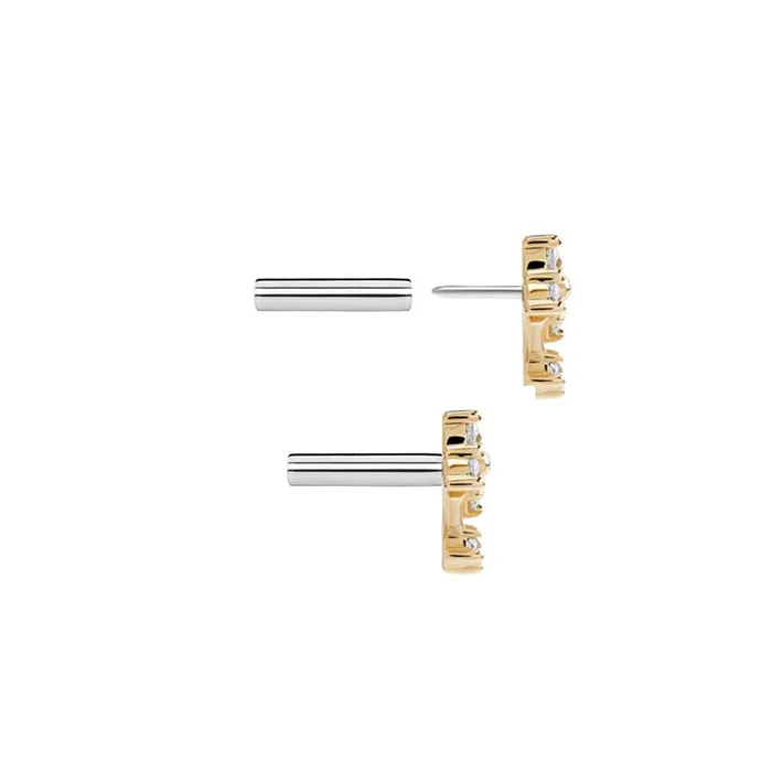 Tilum Replacement Pegs for Jewelry Display Blocks Pick Threading Bag of 25 Tilum Anal