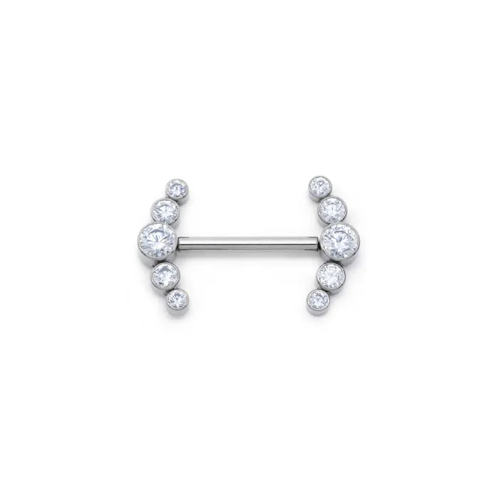 Tilum Tilum 14g 916 Crystal Jewel Arrow Titanium Threadless Nipple Barbell Female Sex Toys Tilum Tilum 14g 916 Crystal Jewel Arrow Titanium Threadless Nipple Barbell Female Sex Toys