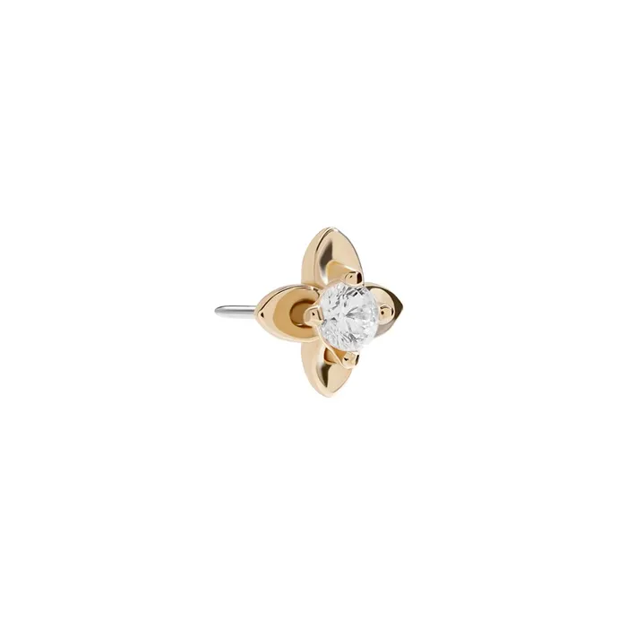 Tilum Vibrators Tilum 14kt Yellow Gold Virgil Threadless Top Price Per 1