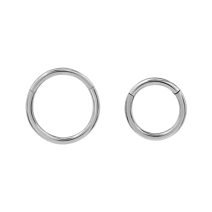 Tilum Vibrators Tilum 16g 14kt White Gold Simple Clicker Price Per 1