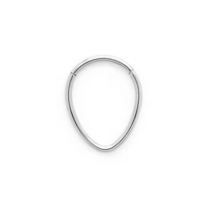 Tilum Vibrators Tilum 16g Minimalist Oval Titanium Clicker Price Per 1
