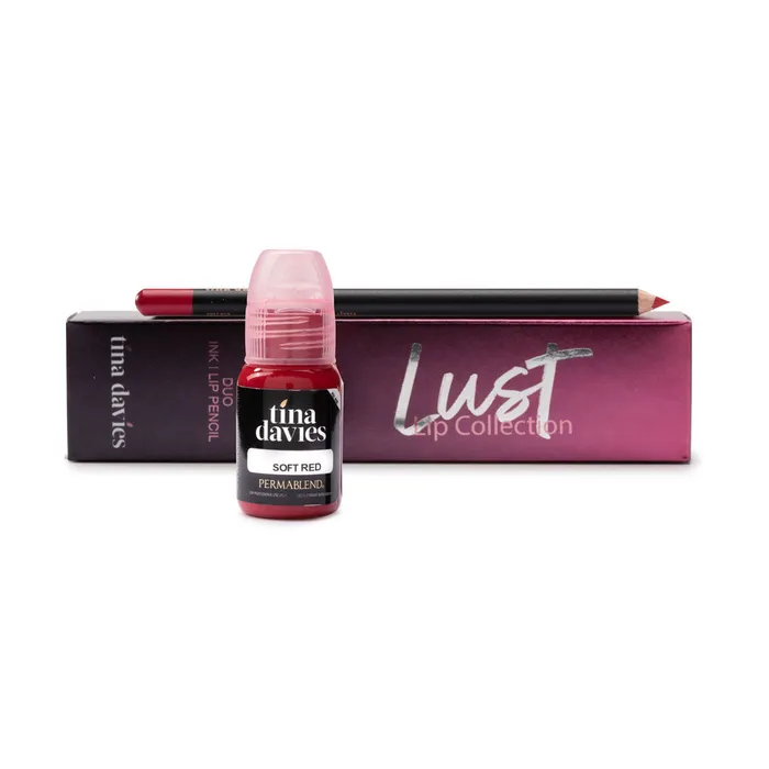 Tina Davies Lip Duo Perma Blend Soft Red Perma Blend Vibrators