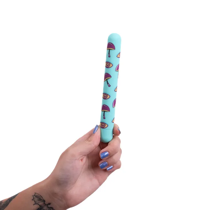 Trippy Toys LUCY Mushroom Pattern Rechargeable XLong Bullet Maia Toys Female Sex Toys