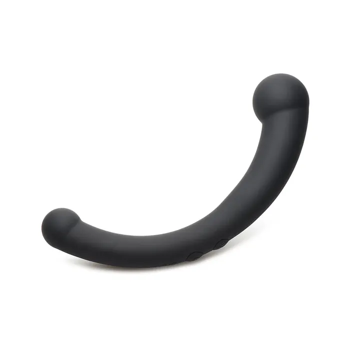 Vibra Crescent Powerful Silicone Double Ended Vibrator XR Brands Female Sex Toys